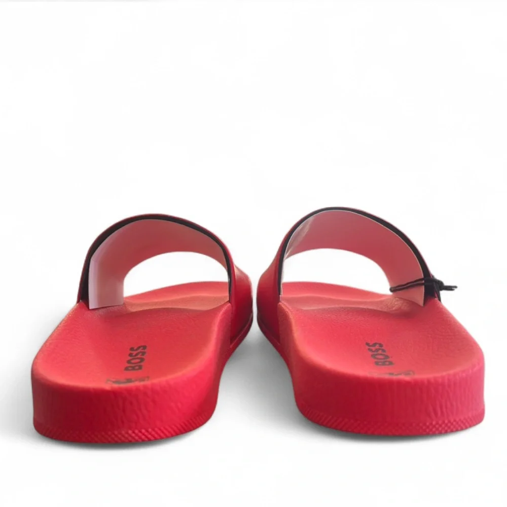 BOSS X NBA Red Bay It Slide Sandals Size US Men’s 9/ EU 42